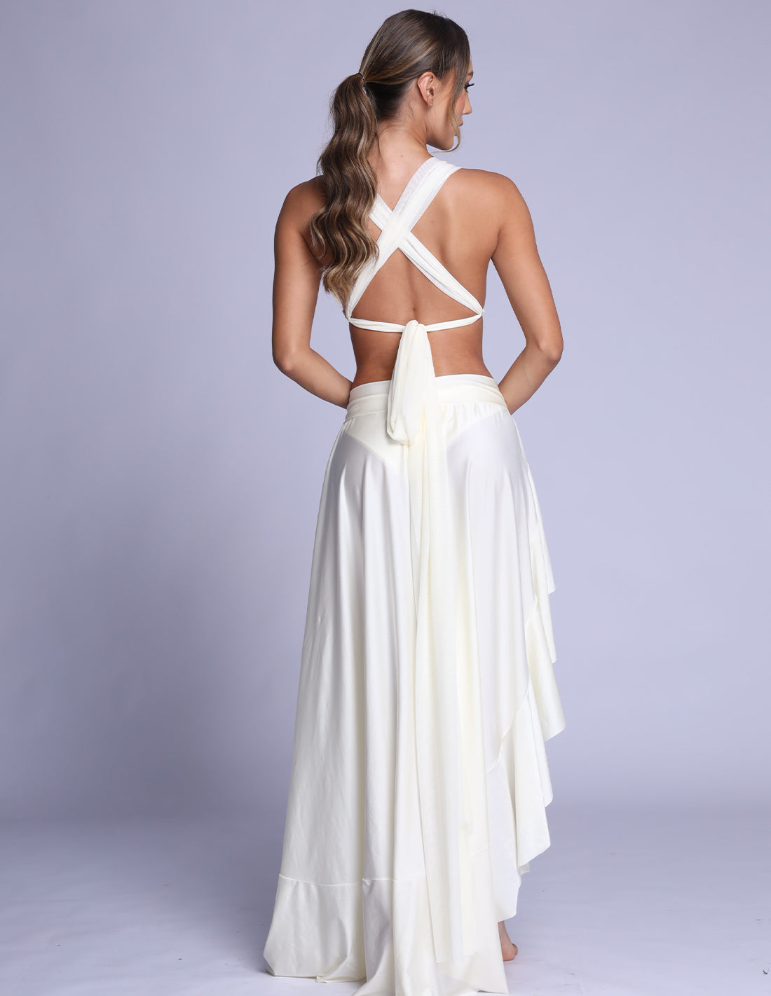 Caracol Skirt Ivory