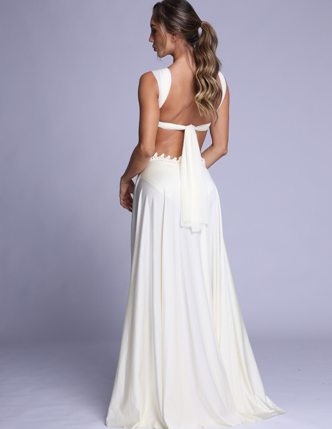Wings Dress Ivory
