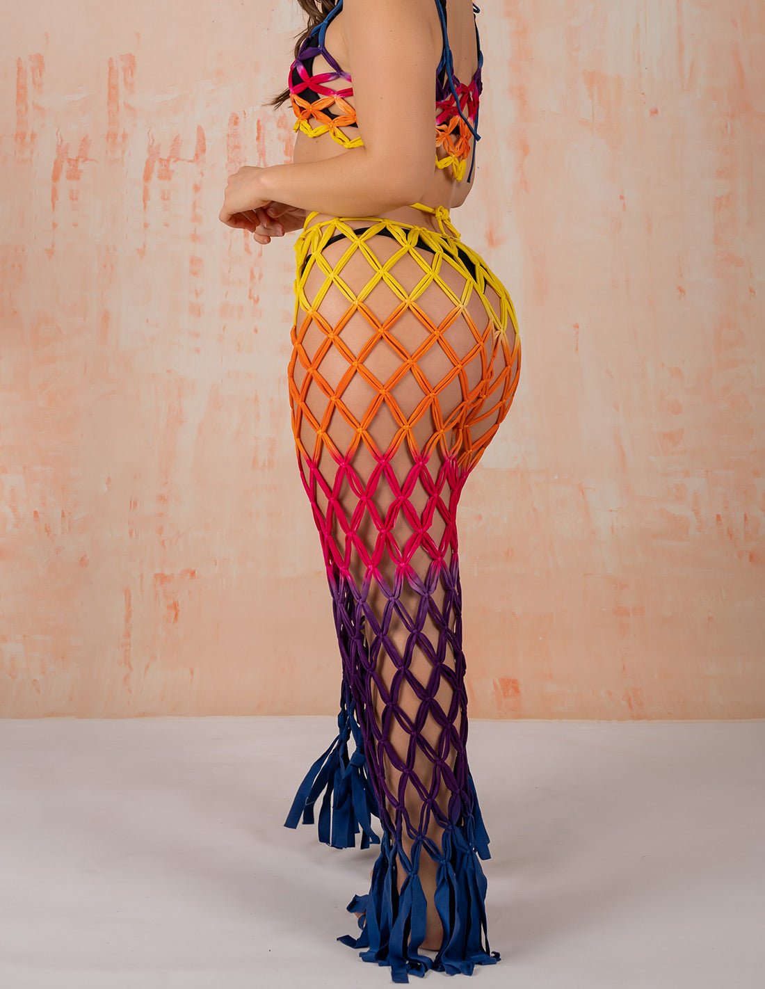 Chanclas De Moises Pants Sunrise - Pants - Entreaguas Wearable Art