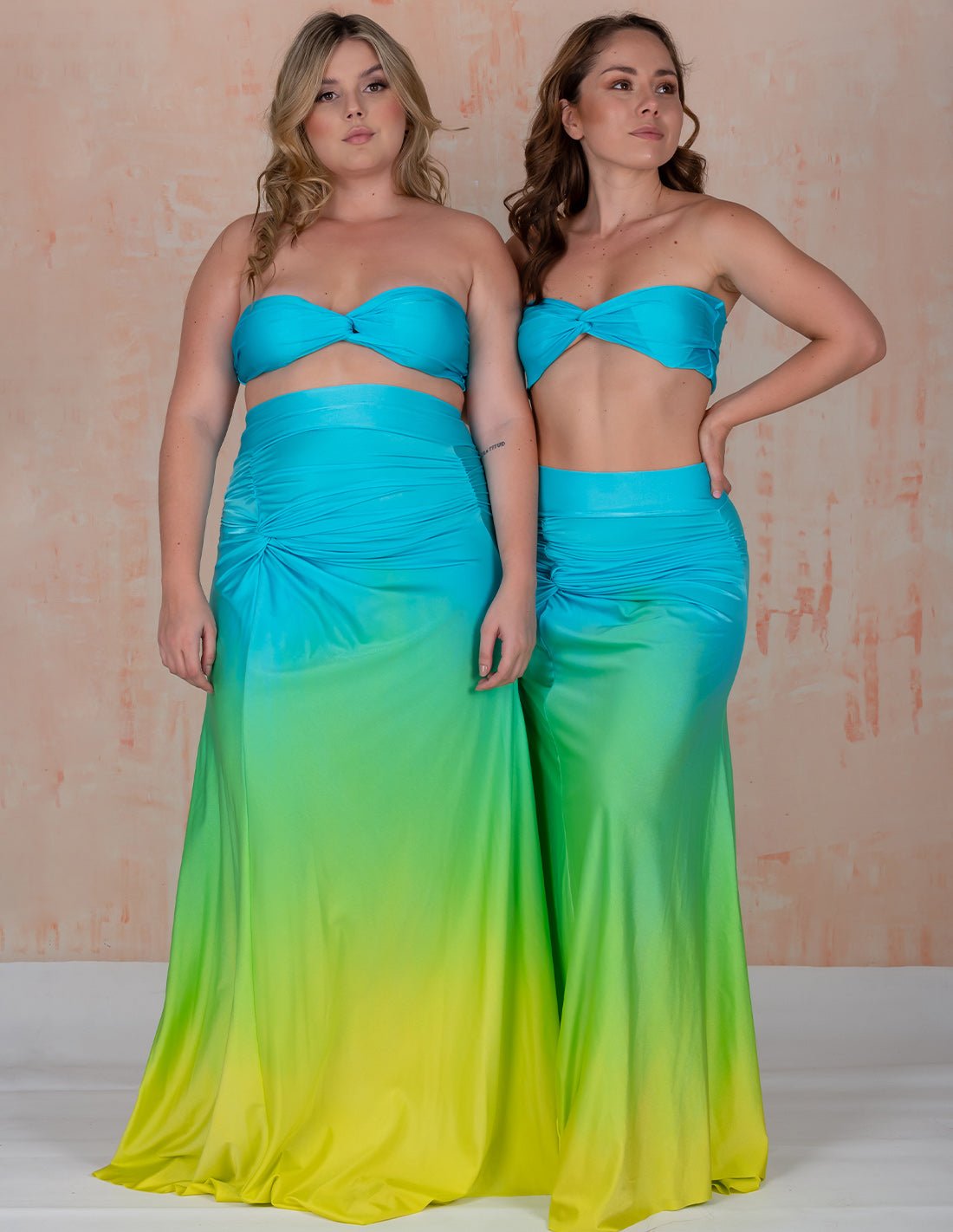 Echo Top Shine Blue - Top - Entreaguas Wearable Art