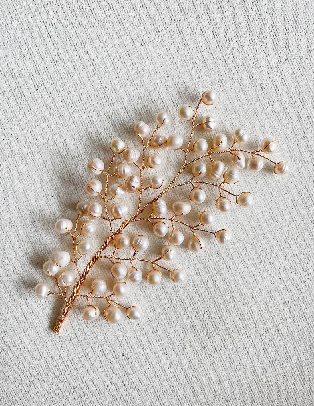 Firmamento Hair Pin Pearl