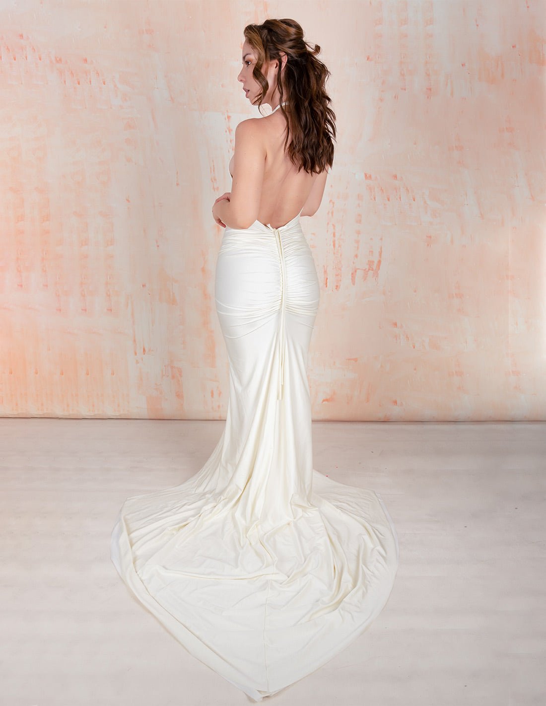 Juniper Dress Ivory - Dress - Entreaguas Wearable Art