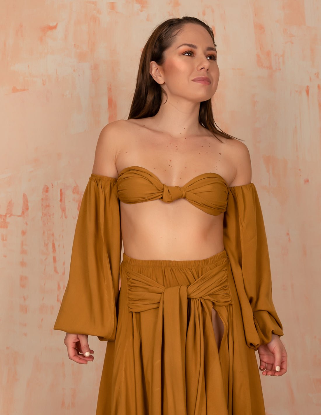 Mystical Top Golden - Top - Entreaguas Wearable Art