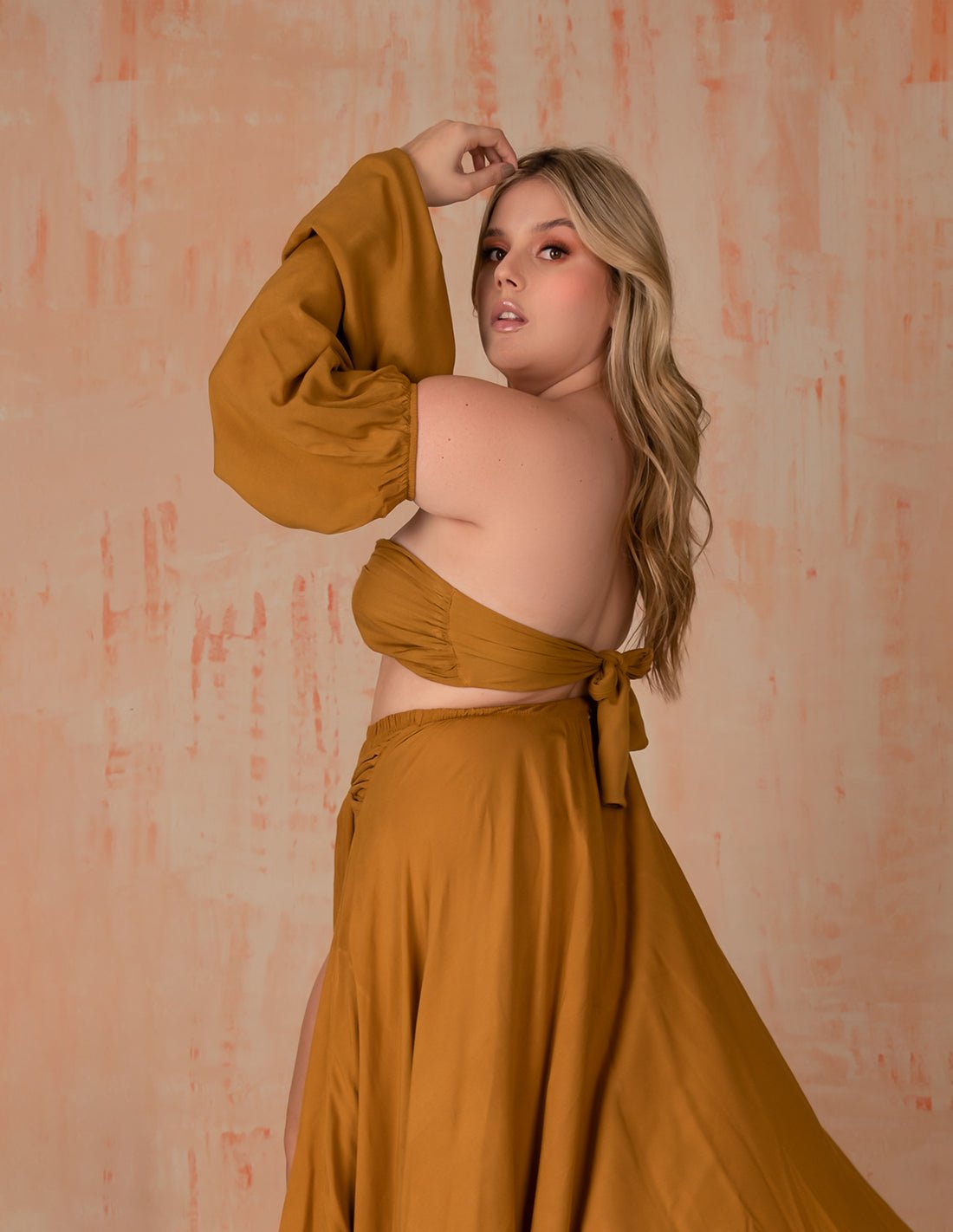 Mystical Top Golden - Top - Entreaguas Wearable Art