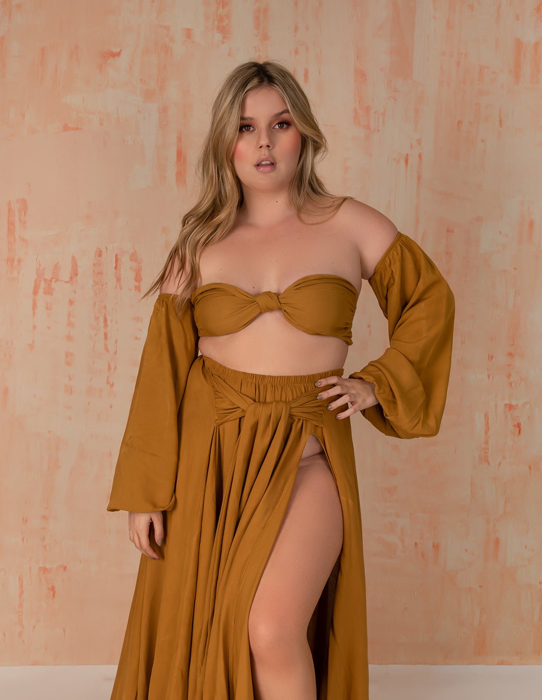 Mystical Top Golden - Top - Entreaguas Wearable Art