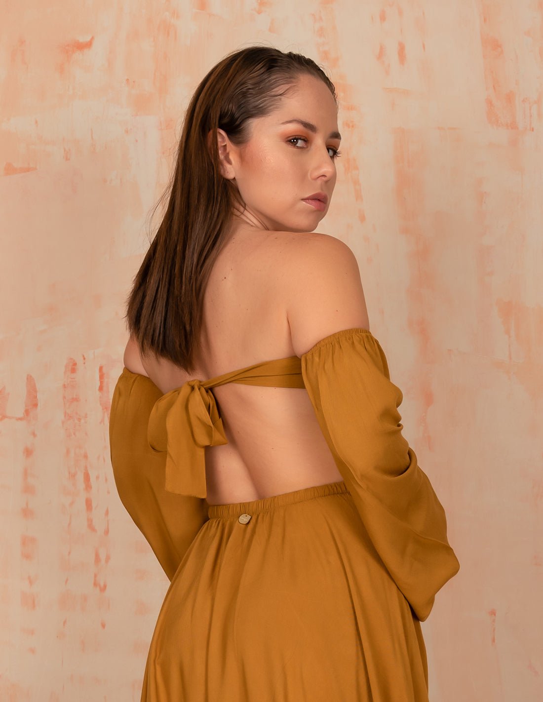 Mystical Top Golden - Top - Entreaguas Wearable Art