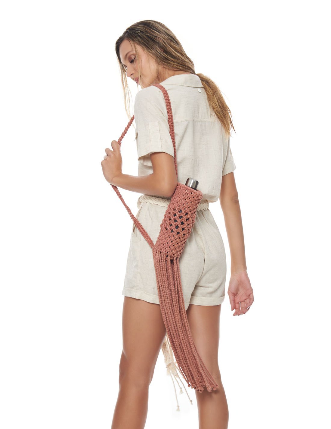 Nairobi Romper Ivory - Romper - Entreaguas Wearable Art