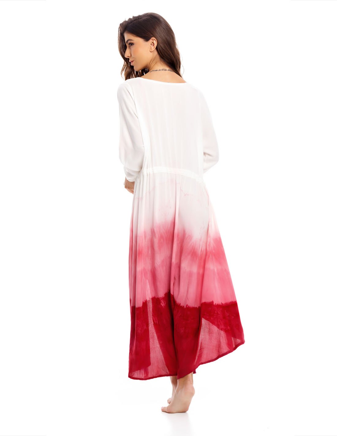 Vagary Risé Kimono Faded Wine. Beach Kimono In Faded Wine. Entreaguas