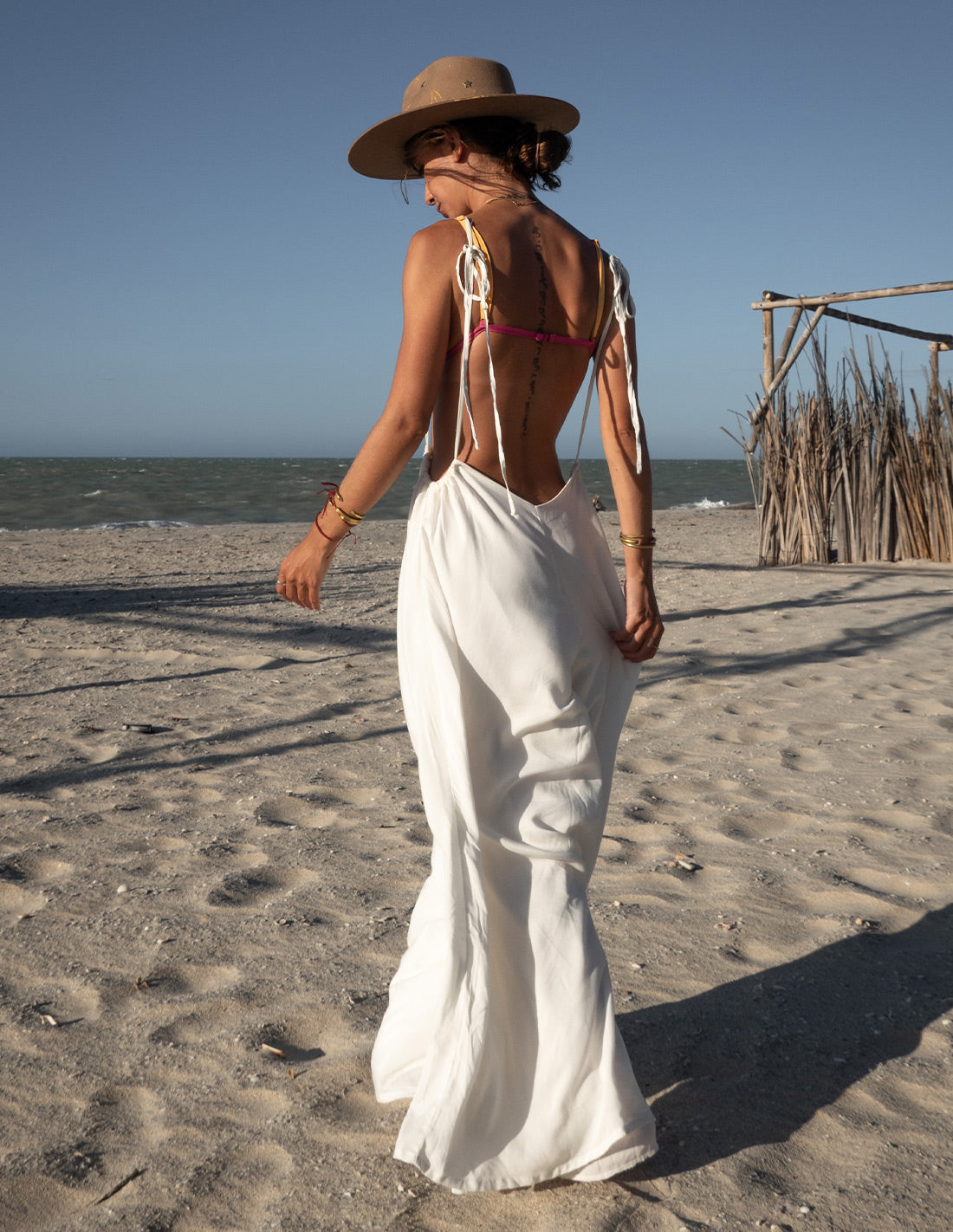 Peninsula Pant Ivory. Beach Pant In Ivory. Entreaguas