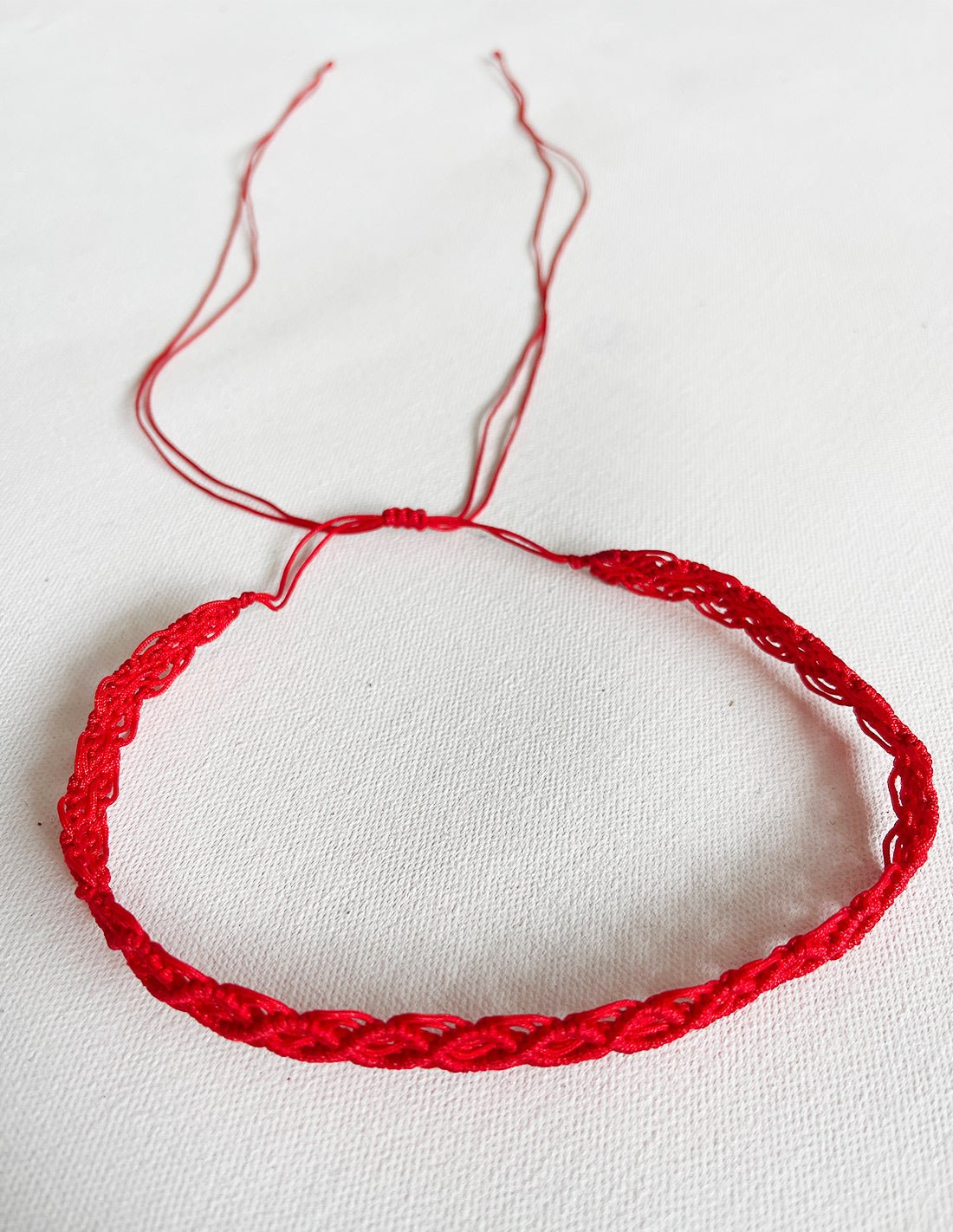 Corteza Choker Red