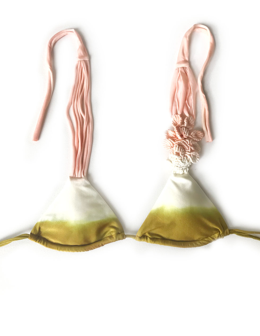 Aerides Greenish Soft Pink Top