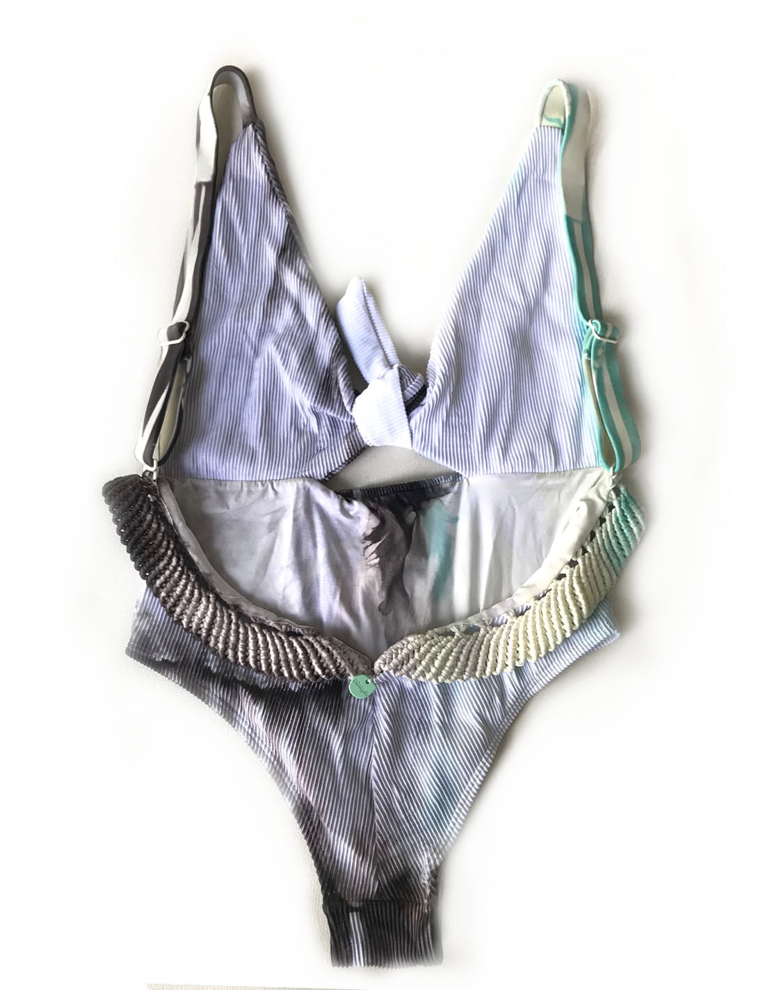 Brain Fungus Minty Gray One Piece