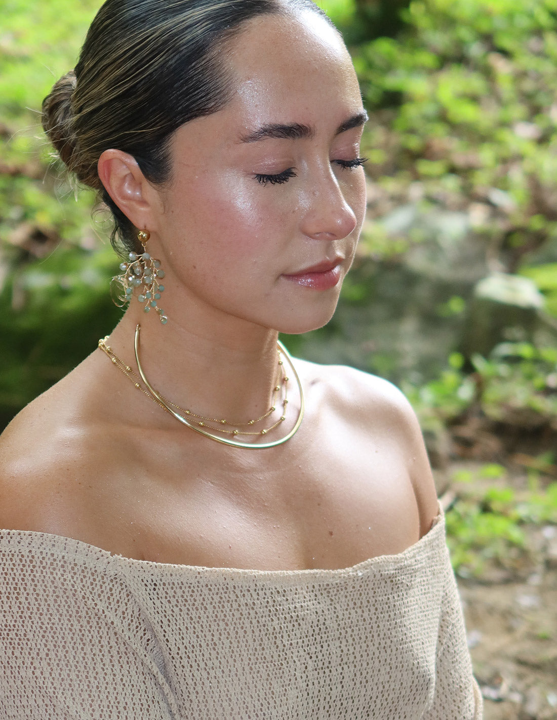 Elara Earring Mint Green