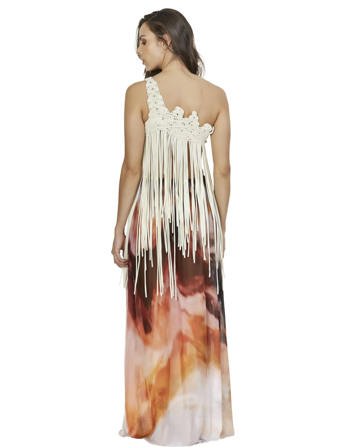 one piece with skirt dress with macrame in bali sunset ulun danu temple 2