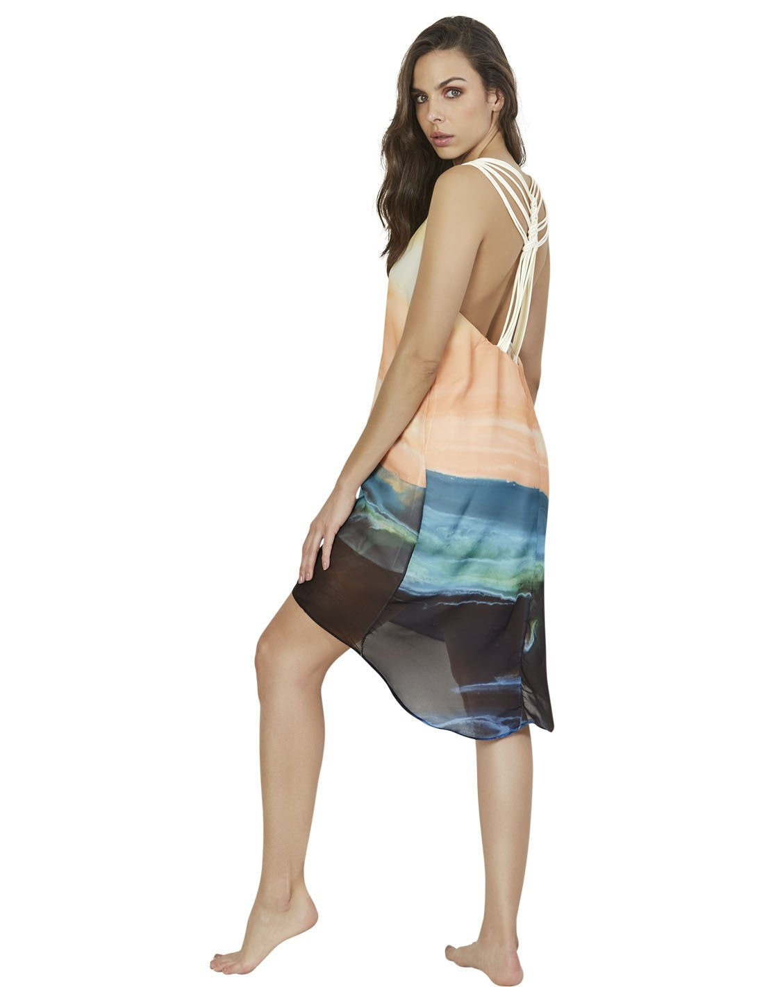 short dress with macrame in bali pink beach pura kehen ccd016833 3