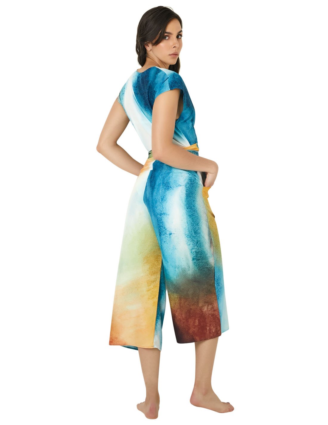 Oaxaca Sunset Jumpsuit. Jumpsuit In Oaxaca Sunset. Entreaguas