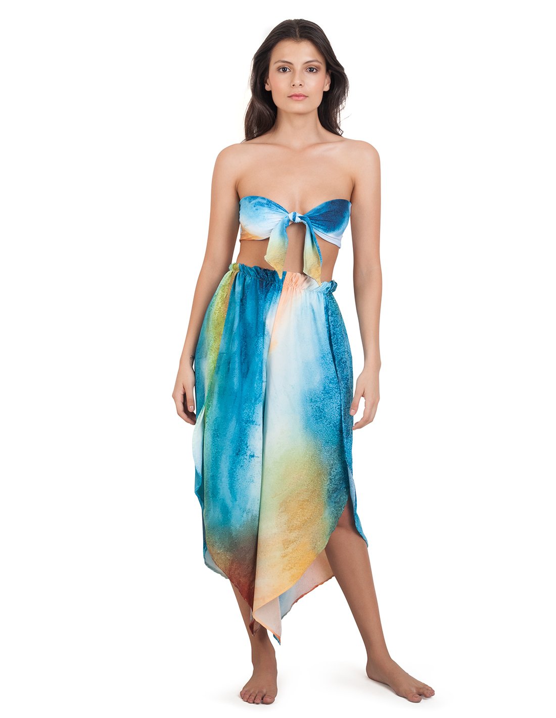 Oaxaca 9 Pant. Beach Pant In Oaxaca Sunset. Entreaguas