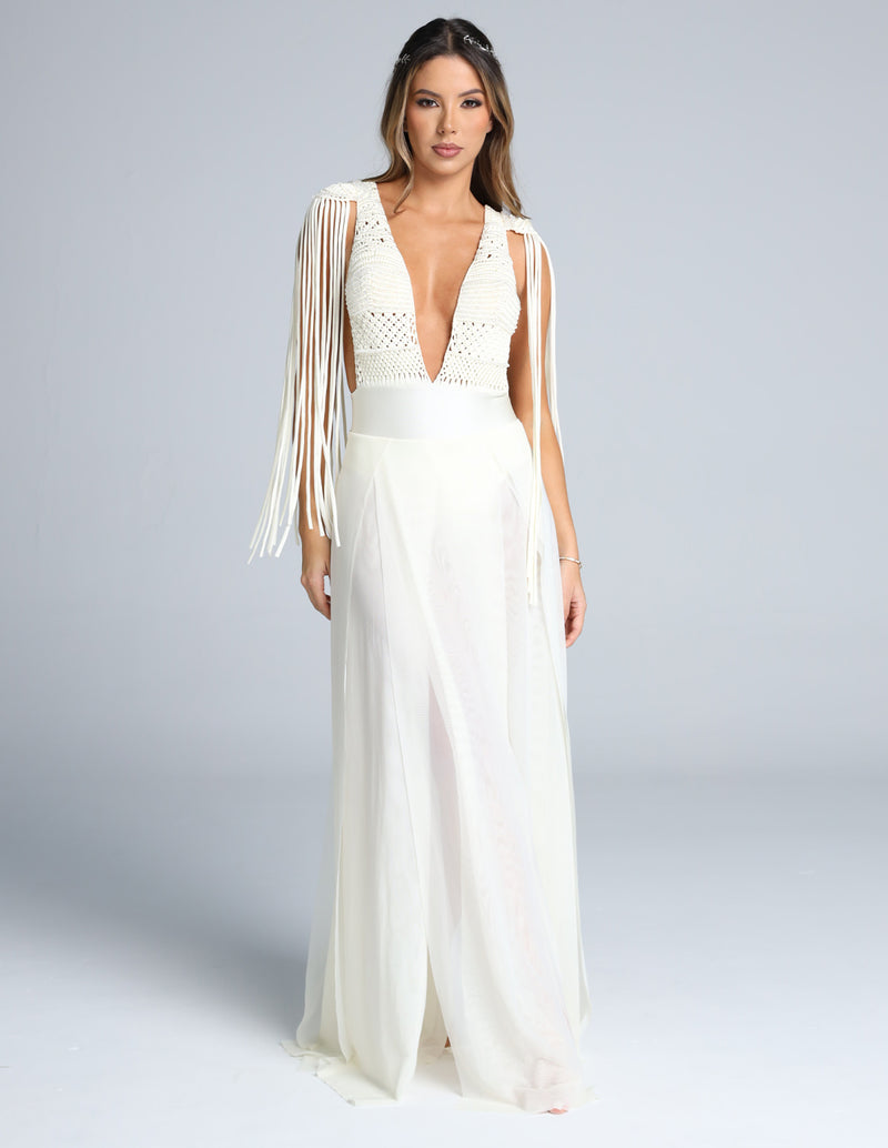 Umbra Dress Ivory