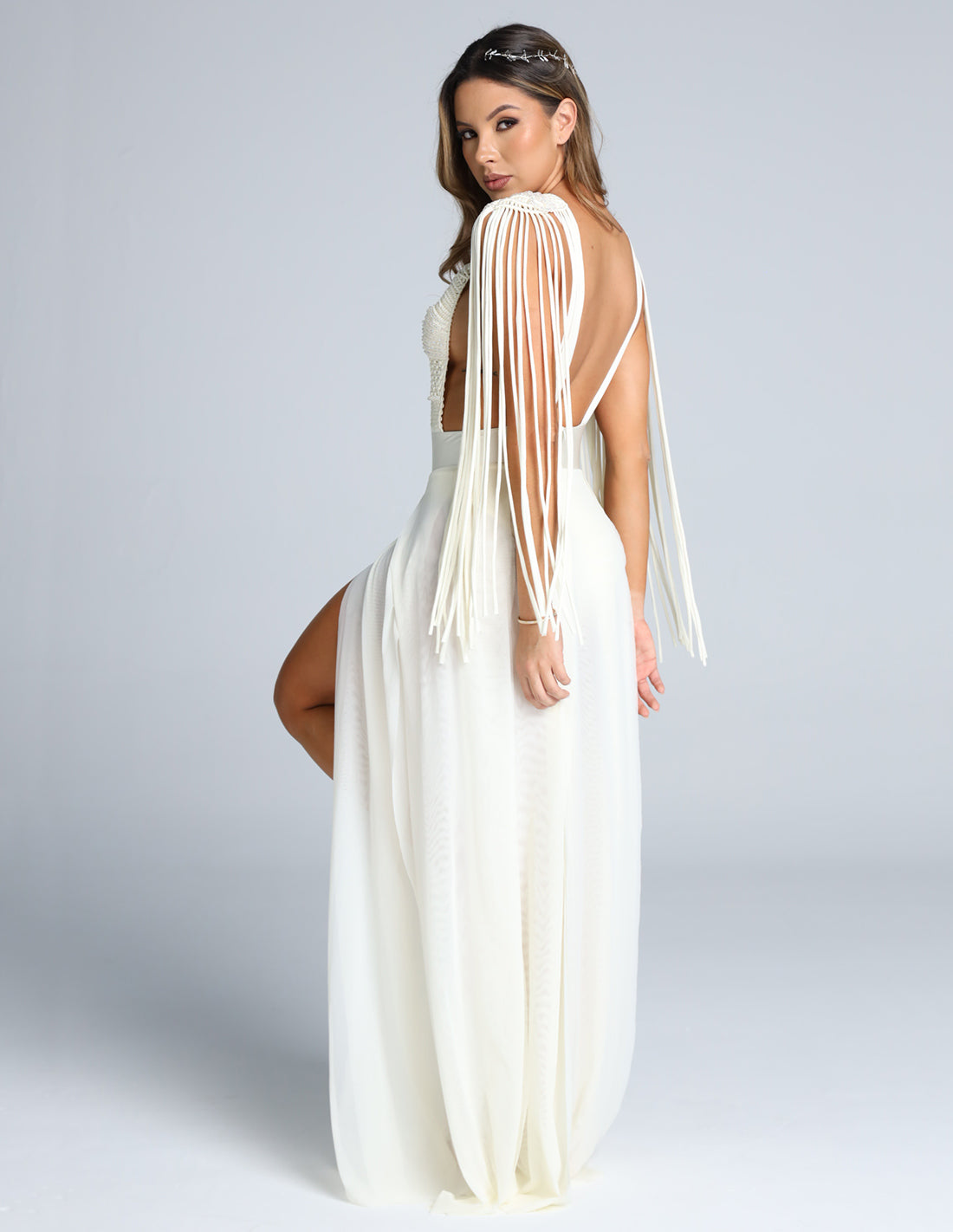 Umbra Dress Ivory