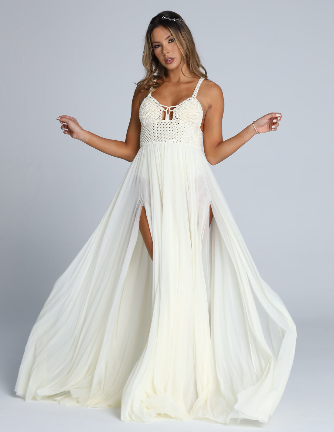 Liminicencia Dress Ivory