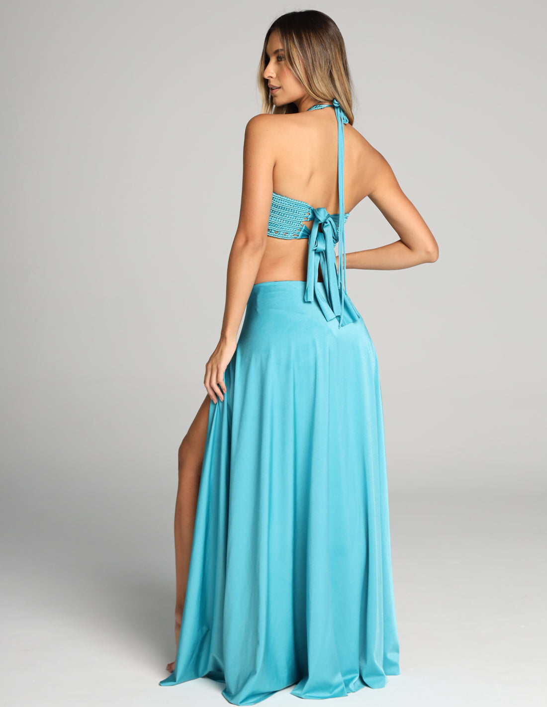 Corset & Ventus Outfit Turquoise