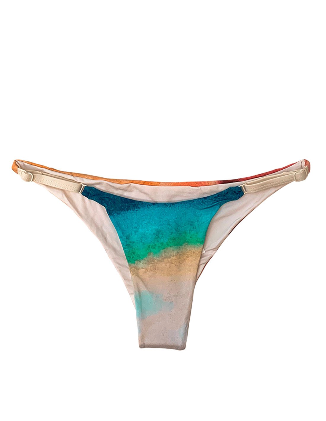 Bottom Oaxaca Blue 5. Low Rise Bikini Bottom In Oaxaca Blue. Entreaguas
