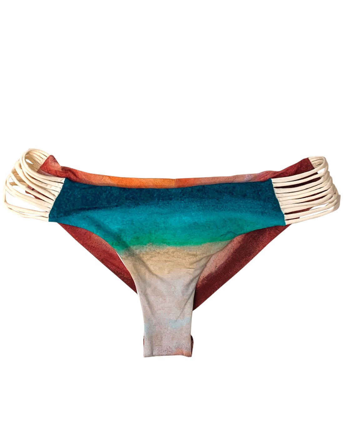 Bottom Oaxaca Blue 10. Iconic Bikini Bottom In Oaxaca Blue. Entreaguas