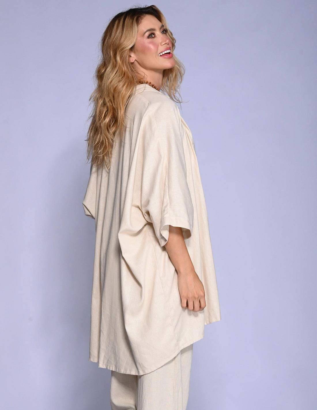 Koa Blouse Sand. Blouse In Sand