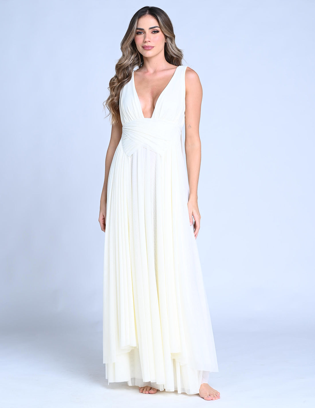Asha Dress Ivory. Dress In Ivory