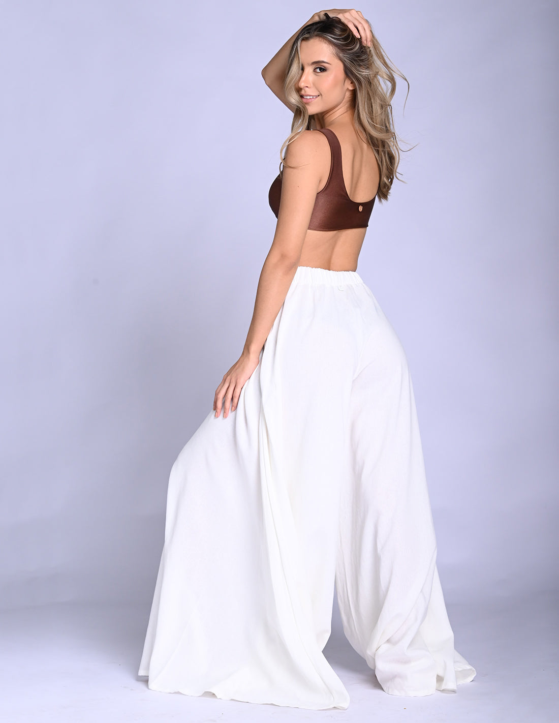 Gaia Pant Ivory. Pant In Ivory. Entreaguas