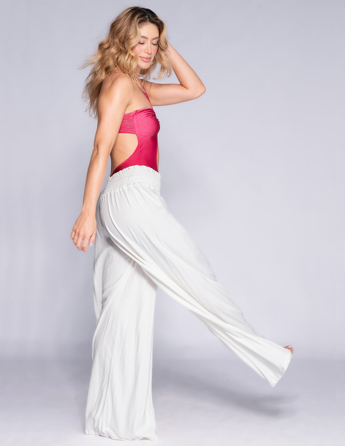 Eiri Lounge Pants Ivory. Lounge Pants In Ivory
