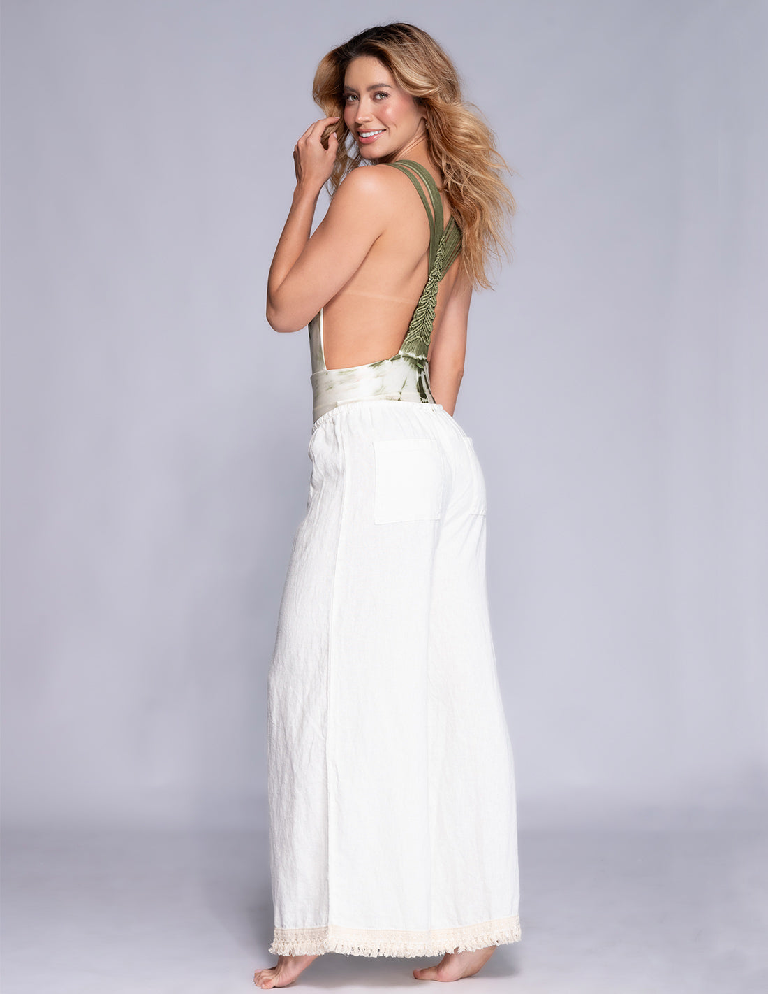 Lorn Lounge Pants Ivory. Lounge Pants In Ivory