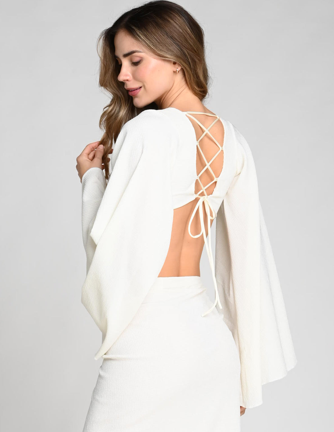 Naiya Top Ivory. Bikini Top In Ivory