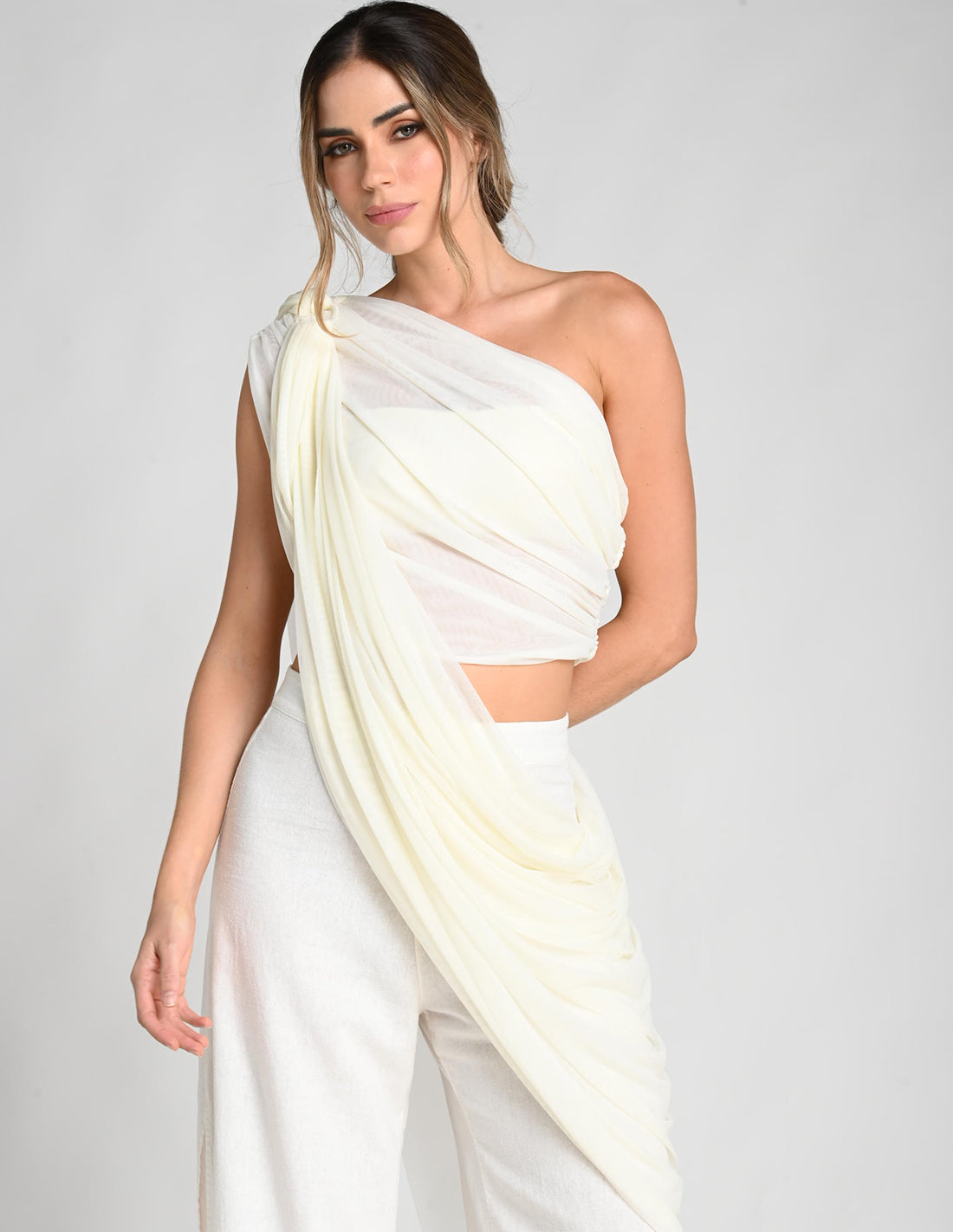Prana Pashmina Ivory. Pashmina In Ivory