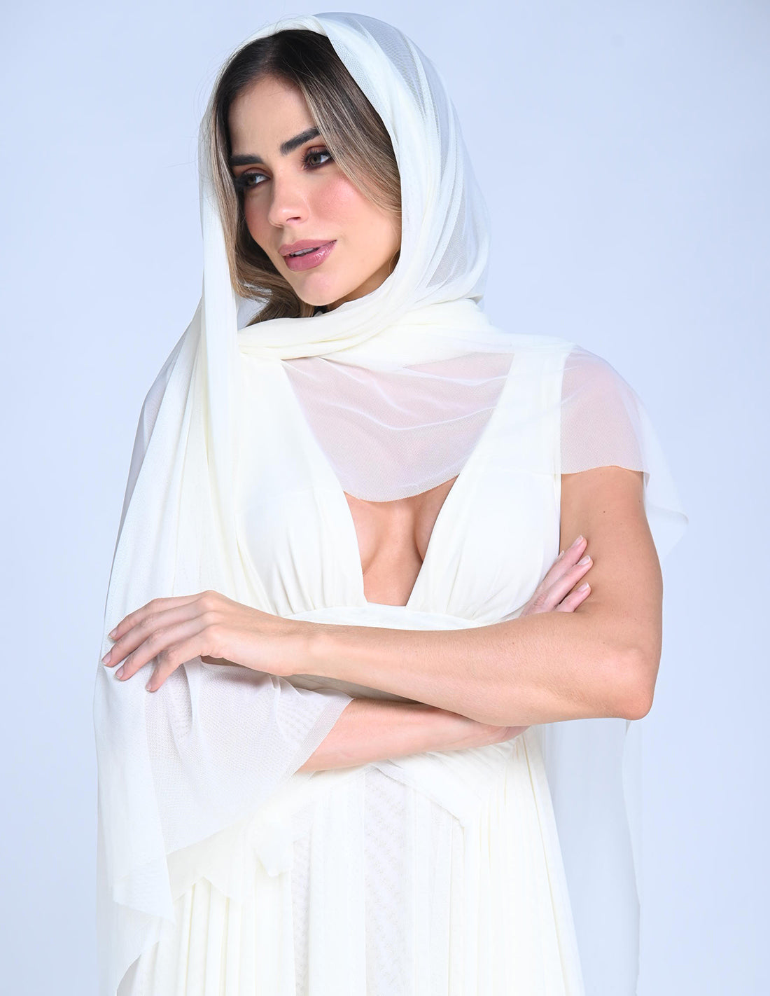 Prana Pashmina Ivory. Pashmina In Ivory