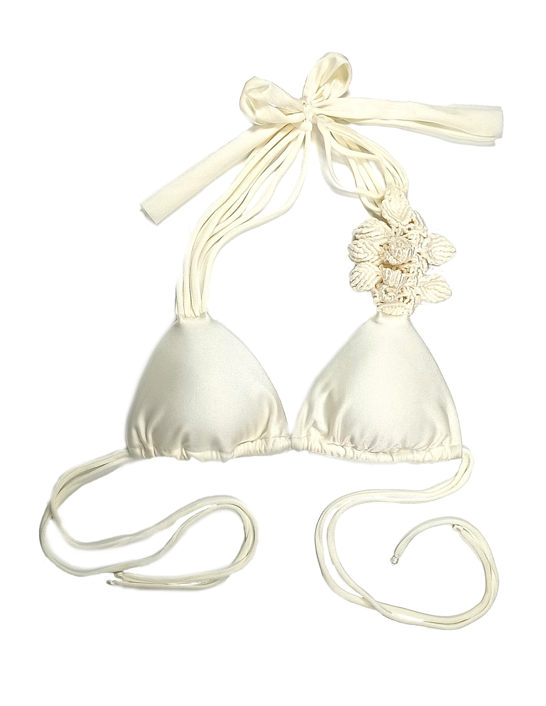 Aerides Top Ivory. Bikini Top In Ivory. Entreaguas