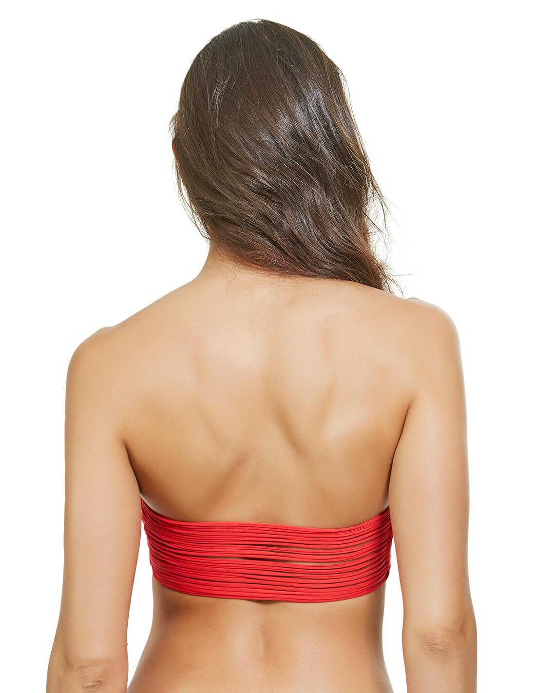bikini top in tomato pincel de mar est922404 2