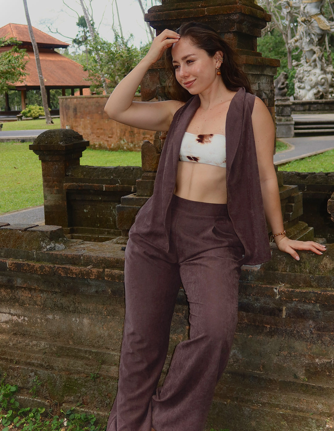 Sava Lounge Pant Brown