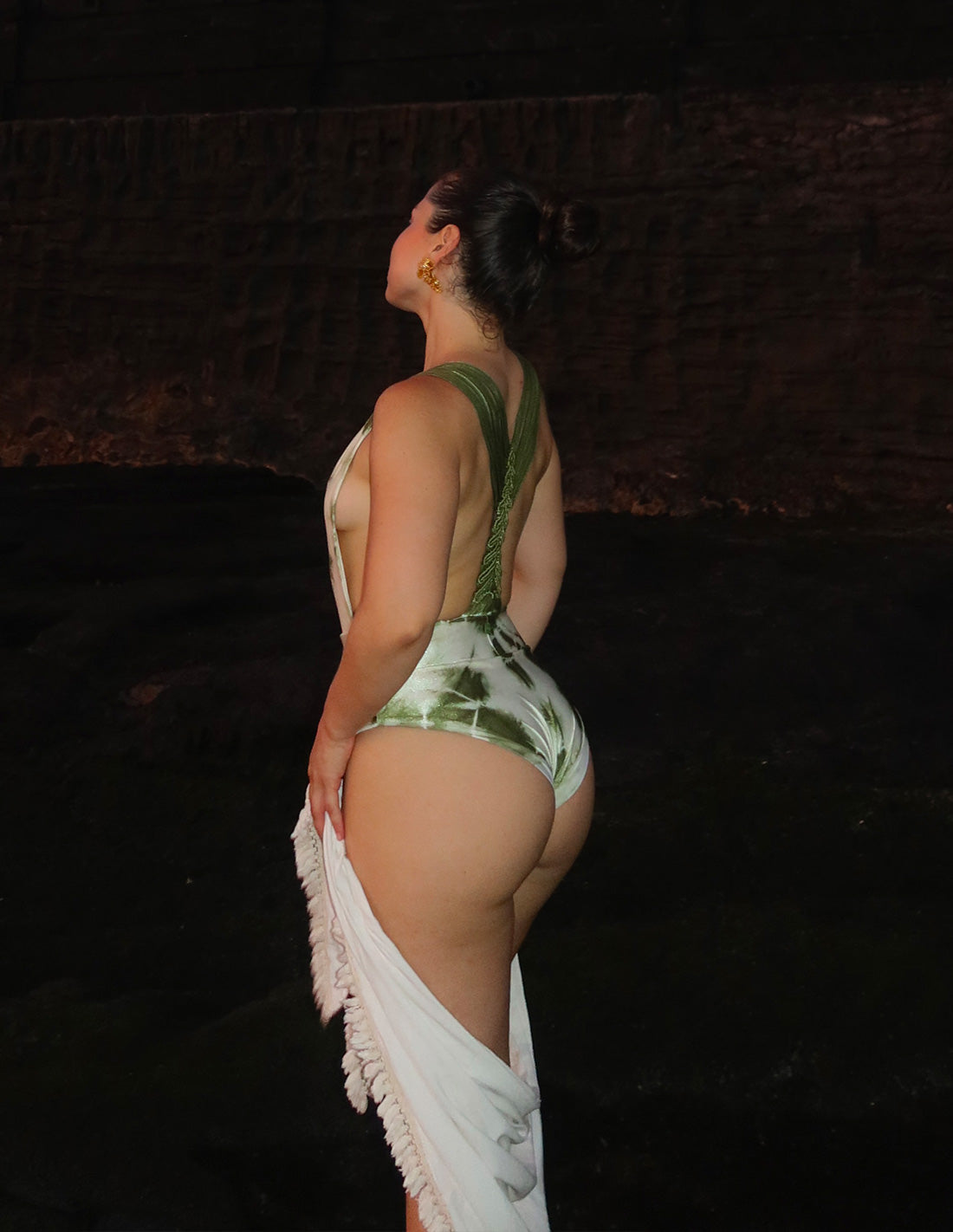 Amay Beach Wrap Ivory