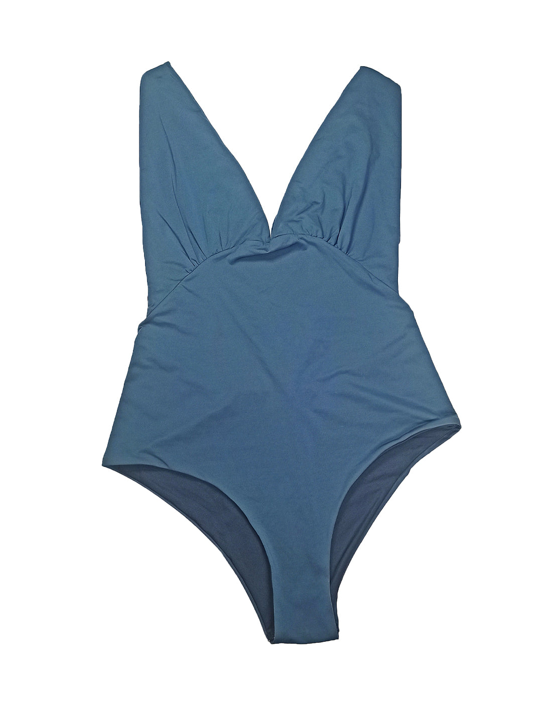 Oil Blue One Piece. One Piece Swimsuit In Oil Blue. Entreaguas