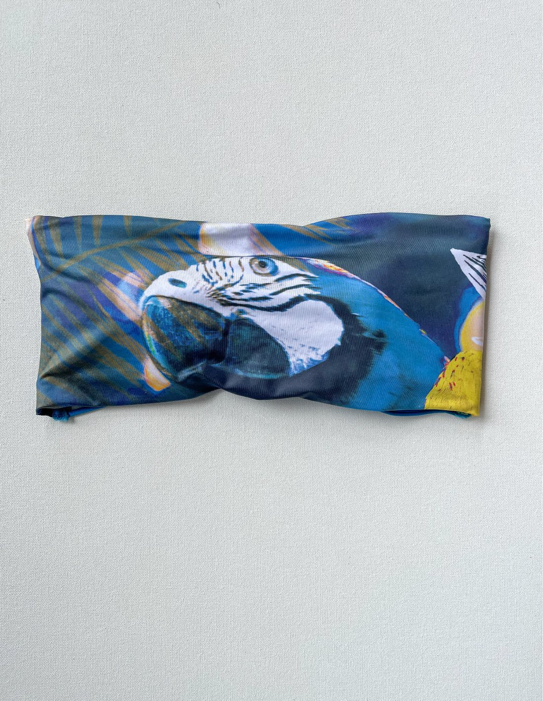 1 Top Blue Parrot. Bikini Top In Blue Parrot. Entreaguas