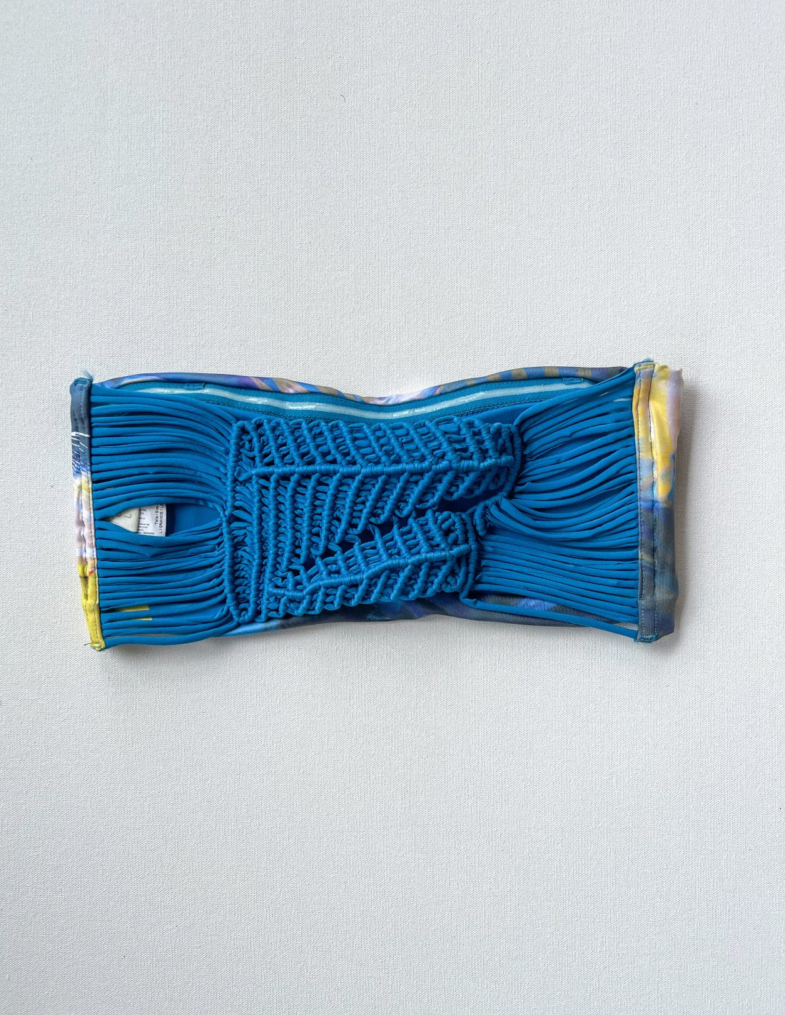 1 Top Blue Parrot. Bikini Top In Blue Parrot. Entreaguas