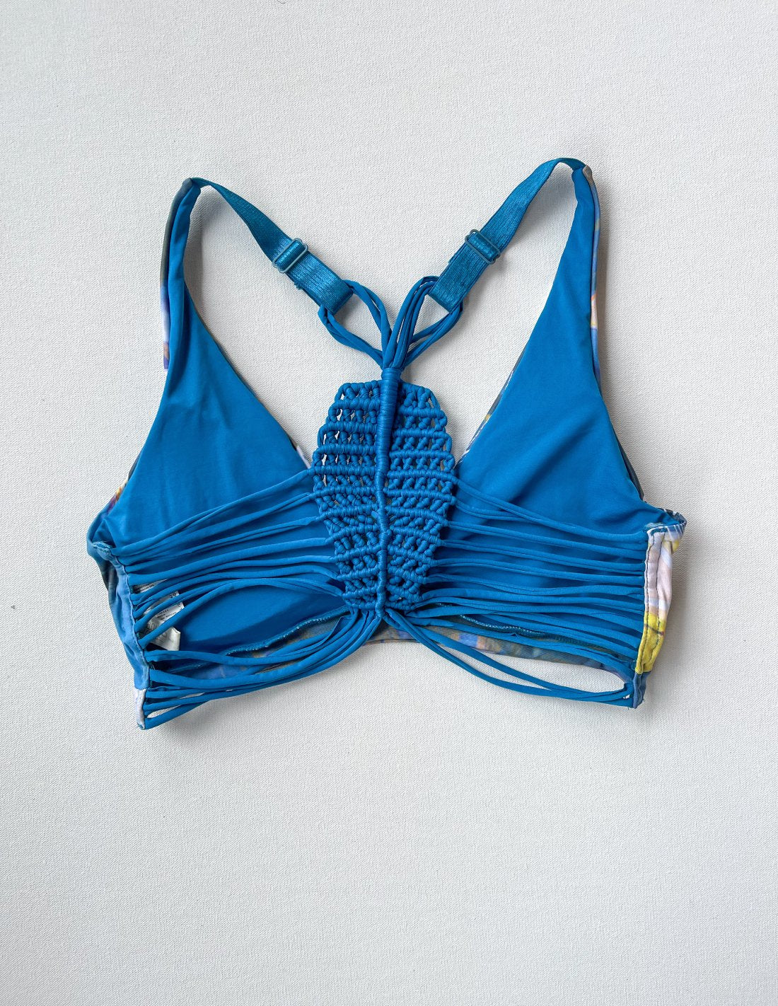 2 Top Blue Parrot. Bikini Top In Blue Parrot. Entreaguas