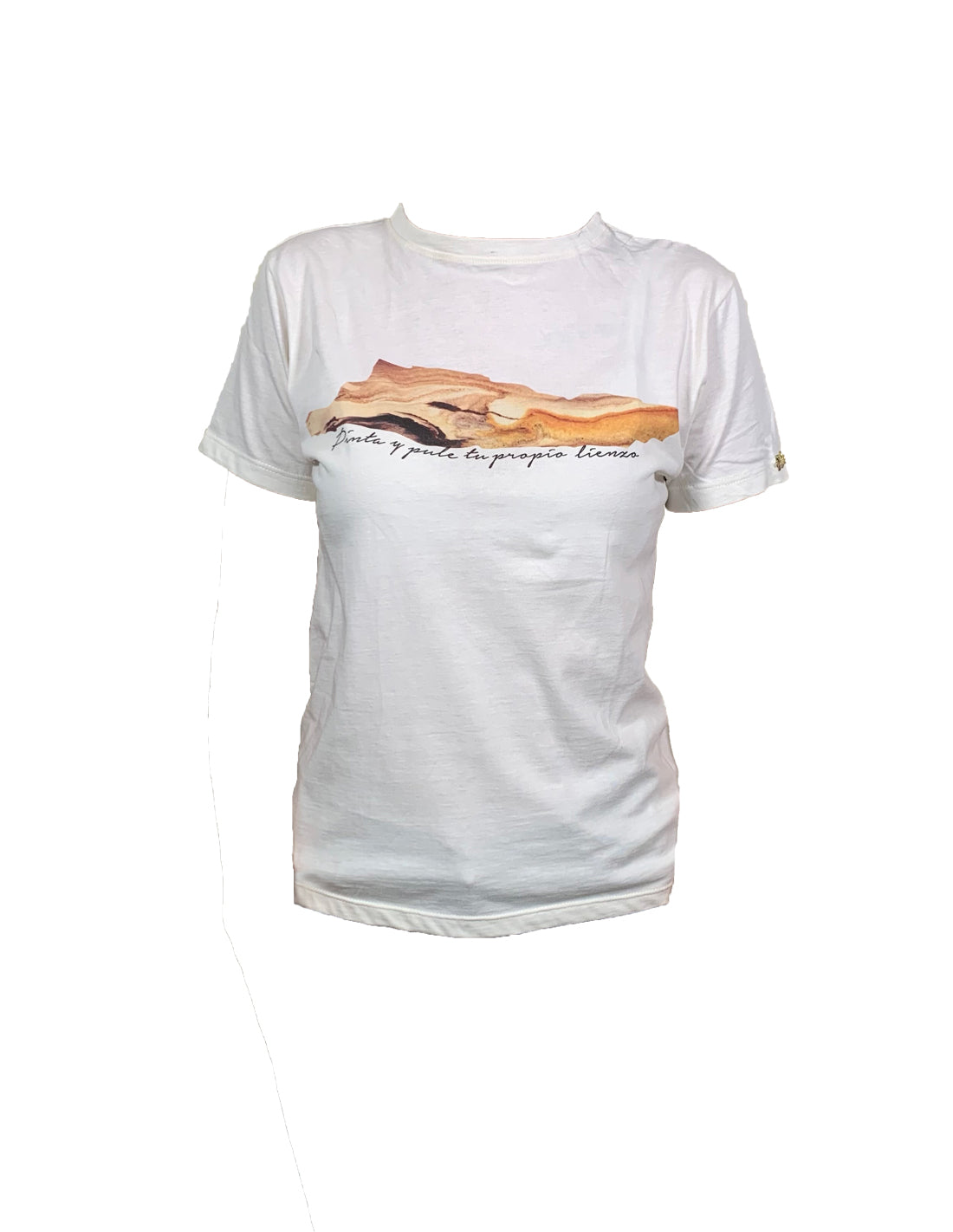 Pinta Y Pule Tee Yellow. Tee In Yellow. Entreaguas