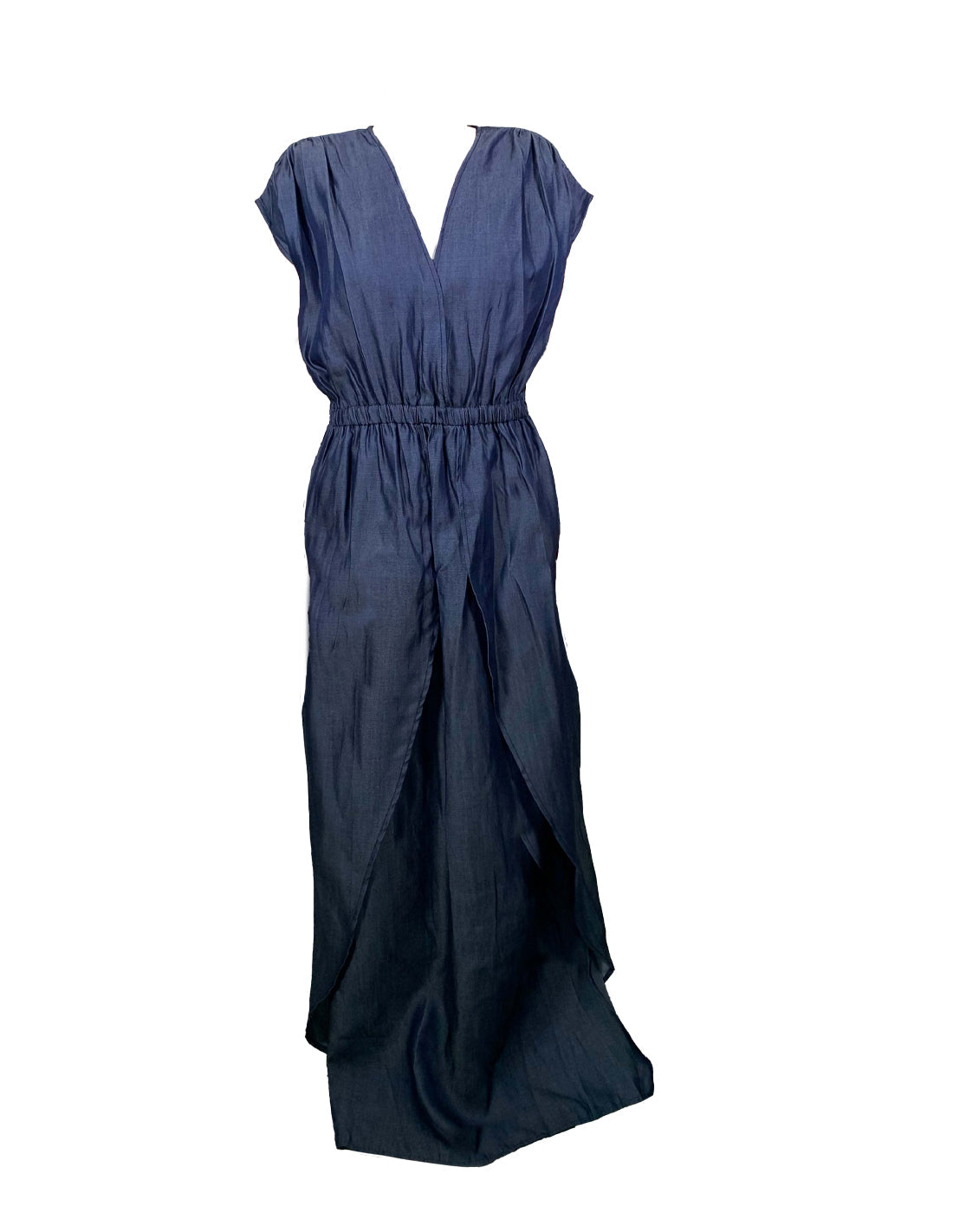 N Botero Dress Denim Blue. Dress In Denim Blue. Entreaguas