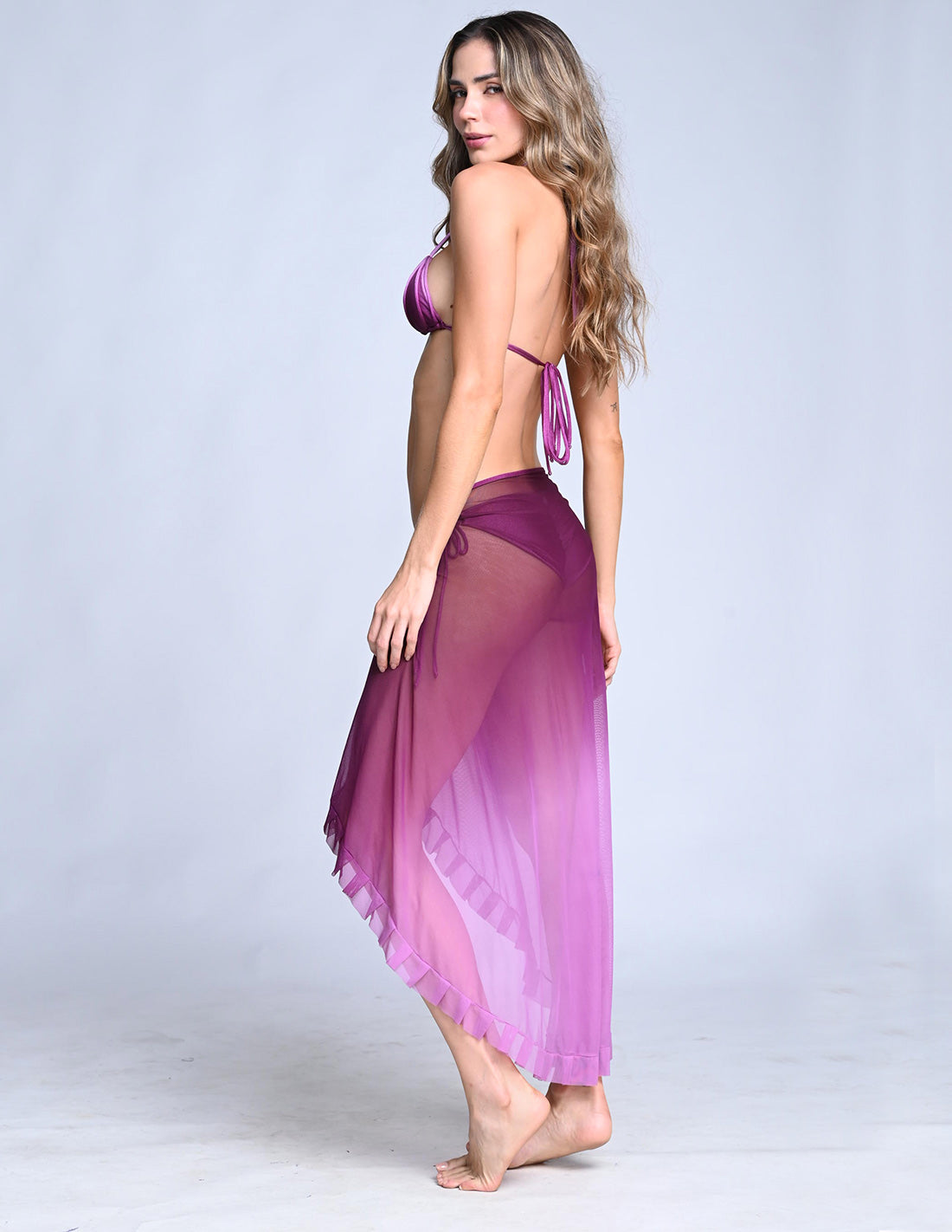 Outfit:Top Water, Bottom Star &  Beach Wrap Calm Faded Violet