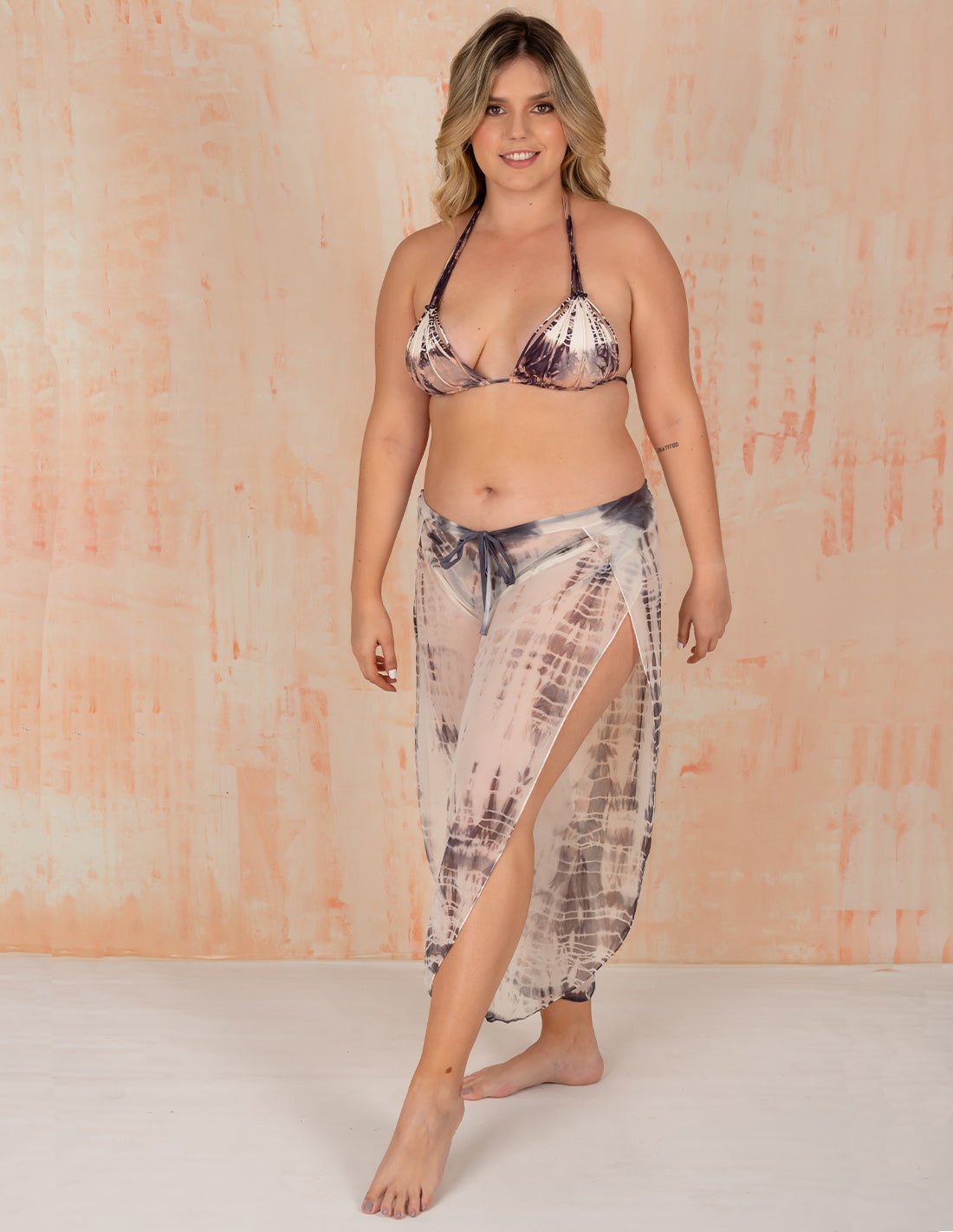 Dew Pants Salmon + Black