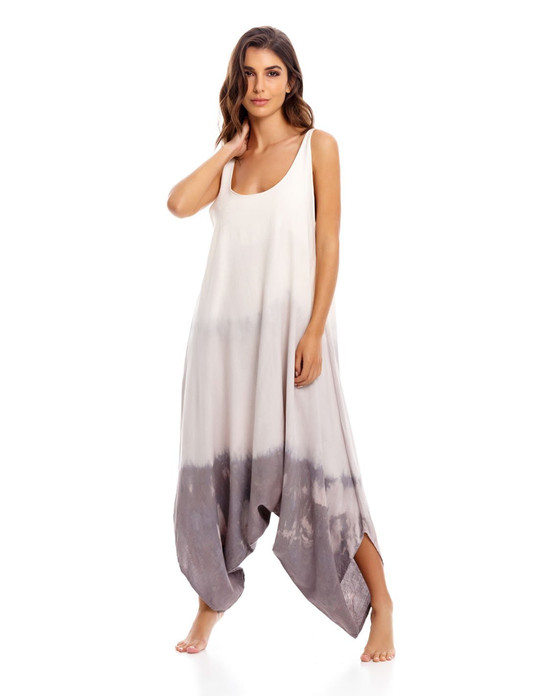 Numinous Jumpsuit Faded Grey. Jumpsuit In Faded Grey. Entreaguas