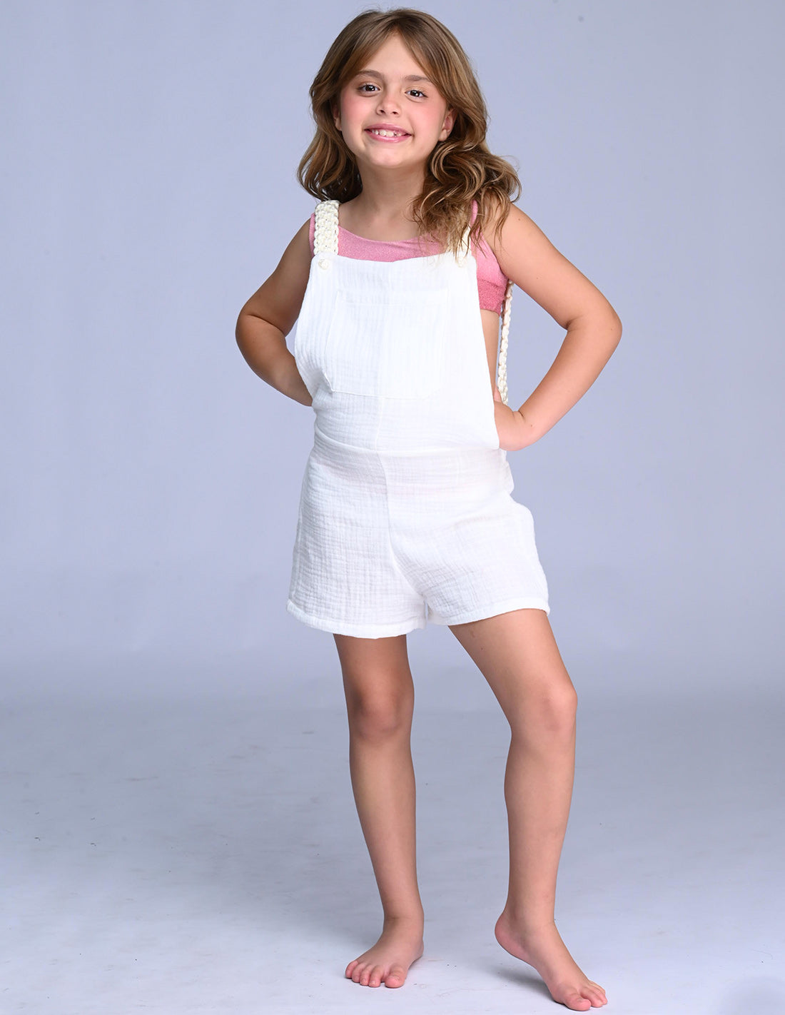 Naira Mini Romper Ivory
