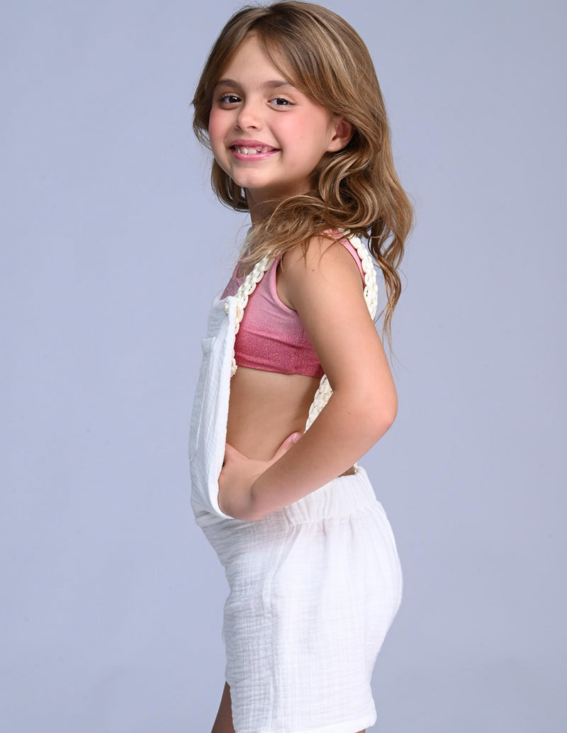 Naira Mini Romper Ivory